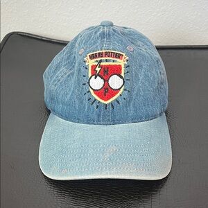 HARRY POTTER Gryffindor Denim Adjustable Baseball Hat